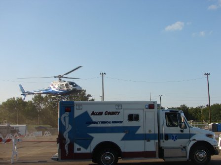 EMS helicopter ambulance 2010